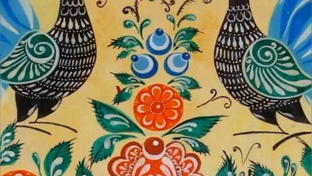 Урок №5 Городецкая роспись смотреть онлайн
