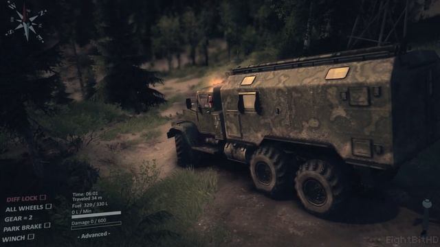 Spintires - The Original Game [PC] Gameplay Walkthrough Part 1 смотреть онлайн