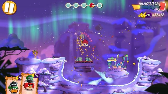 Angry Birds 2 - The Sugar Plum Fairy Adventure - All Levels 1-10 Nutcracker Hat Set смотреть онлайн