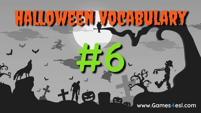 Halloween Game For Kids | Guess The Halloween Word