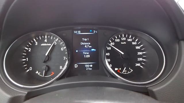 Nissan Qashqai 1.2 DIG-T 115 hp acceleration 0-100 km/h in 12.9 seconds смотреть онлайн