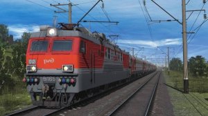 Trainz 22 сценарий "471М Москва - Адлер" DLC Ростовский узел