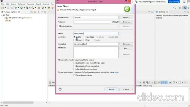 create java project in eclipse смотреть онлайн