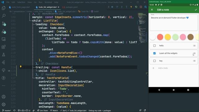 Flutter Firebase & DDD Course [31] - Reorderable List смотреть онлайн
