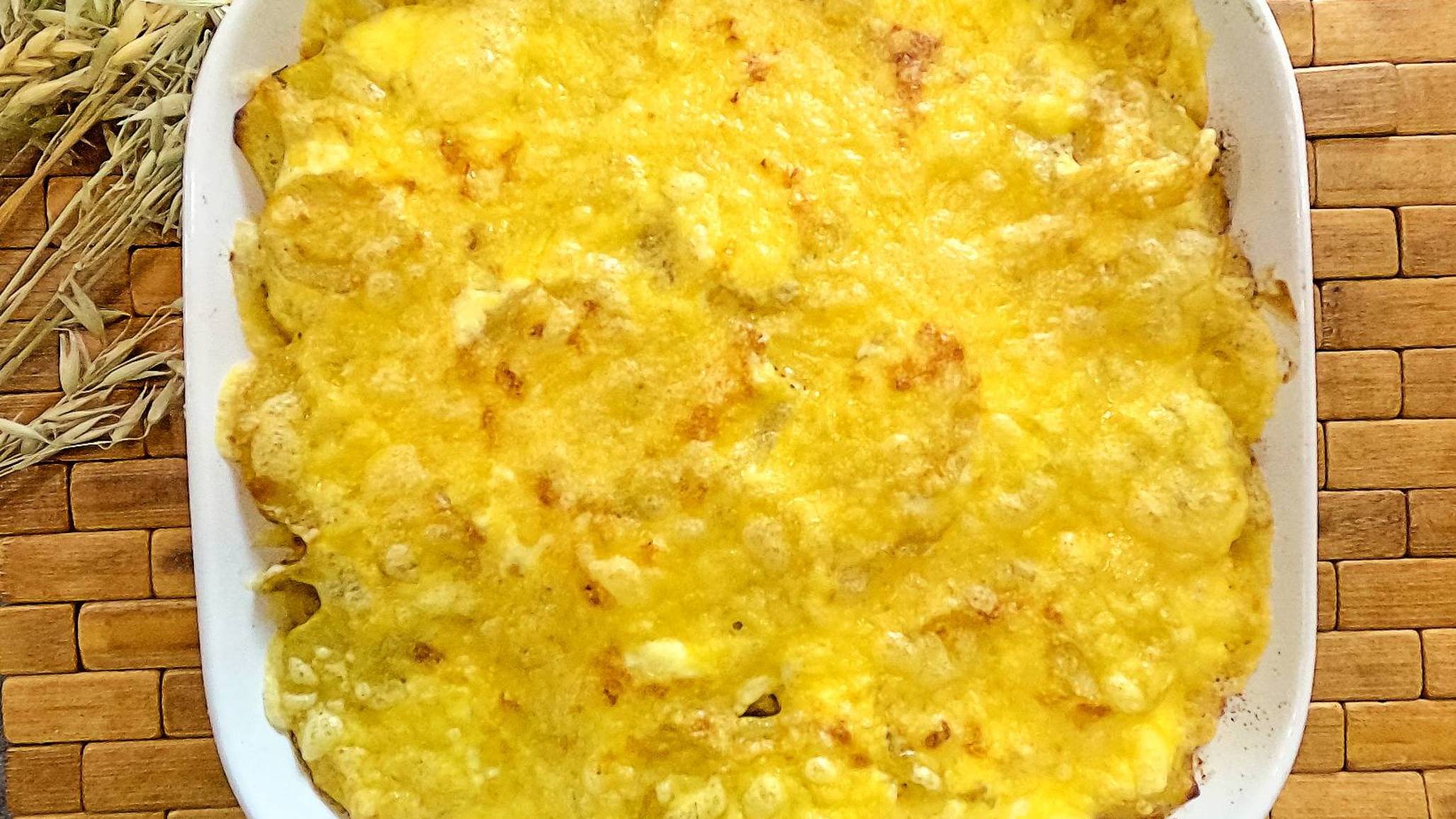 Картофель с сыром в духовке смотреть онлайн