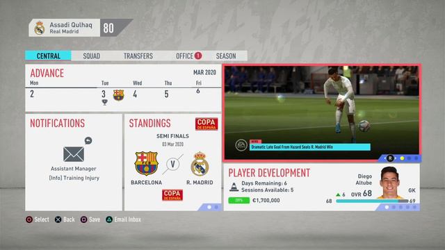 Double El Clásico! Gol Free Kick Eden Hazard | FIFA 20 Indonesia Real Madrid Career Mode #27 смотреть онлайн
