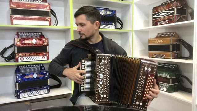 Гармонь любительская Ре диез. Купить гармонь. Продажа гармони. смотреть онлайн