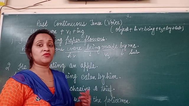 Grammar | English | Past Continuous Tense (Voice) | Golden Earth Global School, Sangrur | смотреть онлайн