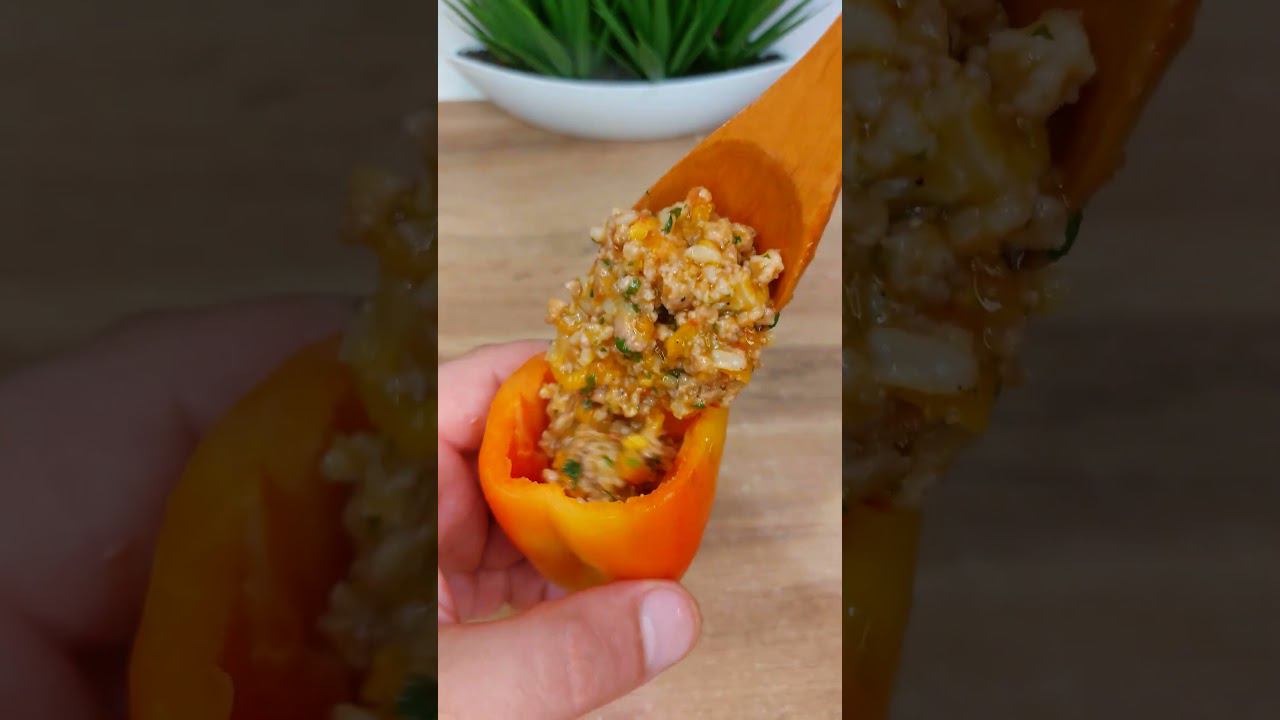 так перцы вы ещё не готовили #фаршированные #перцы #фаршированныеперчики  #рецепты  #ужин
