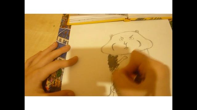 Как нарисовать хомяка за 5 минут смотреть онлайн