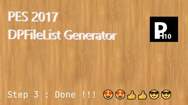 PES 2017 - DPFileList Generator - Download and Install смотреть онлайн