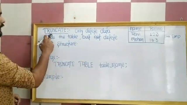 Drop table | Truncate table | Rename Table | sql lecture 11 смотреть онлайн