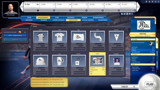 Handball Manager 2021 - Echamos un vistazo al nuevo manager de balonmano смотреть онлайн