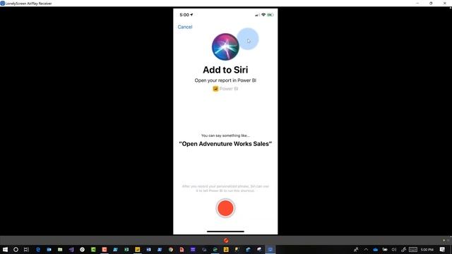 Siri Shortcuts with Power BI Mobile for iOS смотреть онлайн