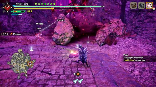Monster Hunter Rise Sunbreak | Malzeno | Wide Shelling Gunlance Gameplay | Nintendo Switch смотреть онлайн