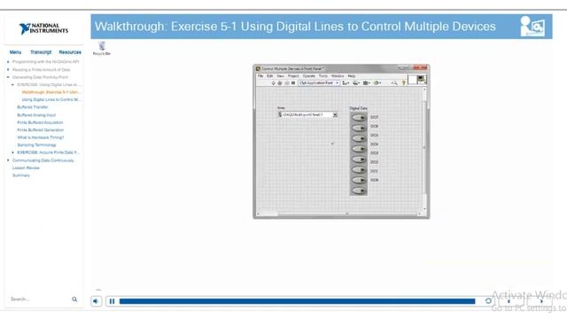 LabVIEW Data Acquisition part 7 | Programming with NI DAQmx API | DAQmx code structure in LabVIEW смотреть онлайн