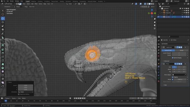 Cobra Snake Modeling, Texturing and Animation in Blender смотреть онлайн