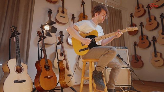 Fender 52 Telecaster Masterbuilt Art Esparza Butterscotch 1996 played by Berend Rombouts | Demo смотреть онлайн