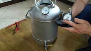 Белорусский автоклав переделанный на пар. Просто,быстро и удобно.
