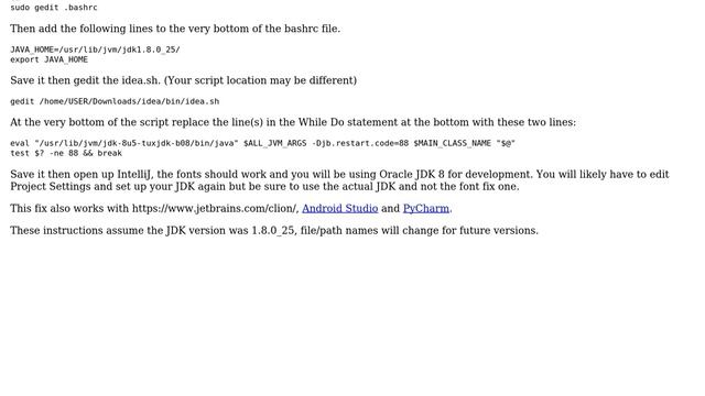 Ubuntu: OpenJDK-8/Oracle JDK 8 Font Patches for Ubuntu (2 Solutions!!) смотреть онлайн