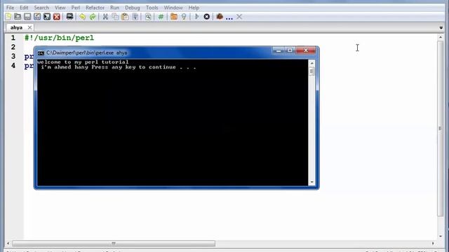 perl tutorial NO 2 var смотреть онлайн
