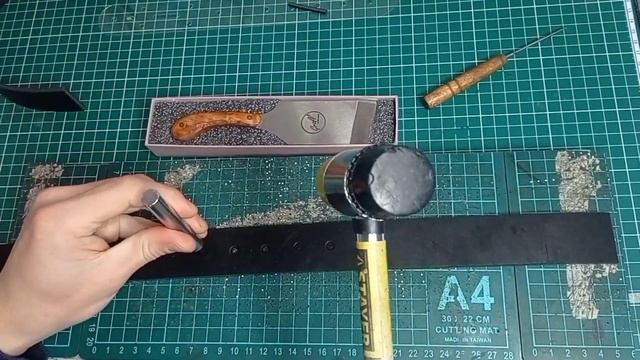 мужской ремень из натуральной кожи своими руками смотреть онлайн