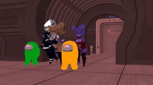 Among us vs Fnia / [MMD] Animation