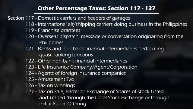 Percentage Tax in the Philippines Explained смотреть онлайн