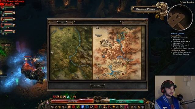 Accessing Grim Dawn's New Dungeon, Tomb of the Heretic смотреть онлайн