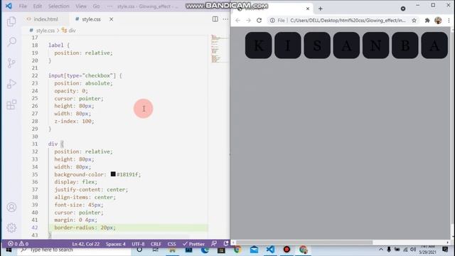 CSS Glowing Text Animation Effects | CSS Glowing Effects смотреть онлайн