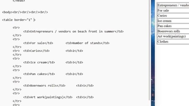 How to Center Align HTML Table смотреть онлайн