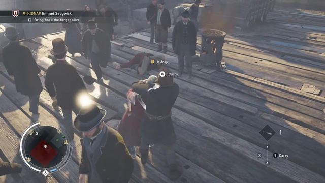 Assassins Creed Syndicate (100% Sync) - The Thames - Bounty Hunt - Emmet Sedgwick смотреть онлайн