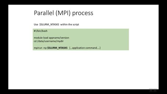 Multinode parallel jobs on Biowulf смотреть онлайн