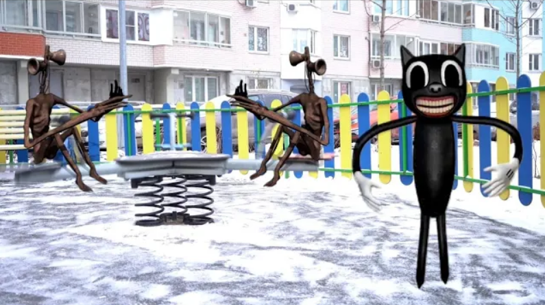 Сиреноголовые в городе. Селена и мама спасают город смотреть онлайн