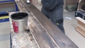 Покраска лиственницы маслом