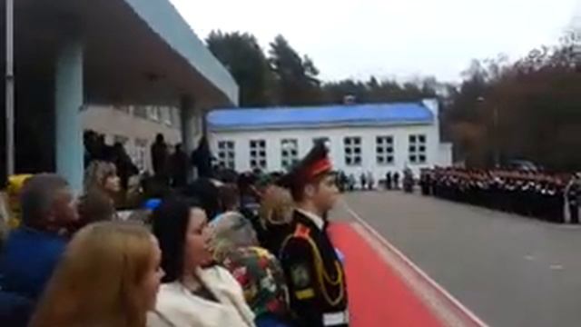 Кадетское училище. Присяга 25 октября 2019 г. vk.com/unostmk смотреть онлайн