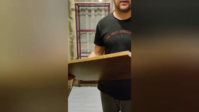 Стеллаж полка для рассады из остатков труб,с ФИТОЛАМПАМИ. смотреть онлайн