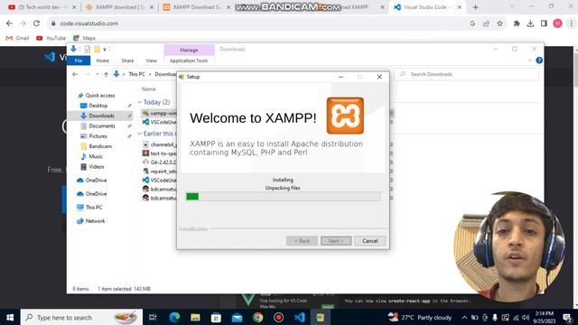 Create Your First PHP Project using XAMPP and Visual Studio Code 2023 смотреть онлайн