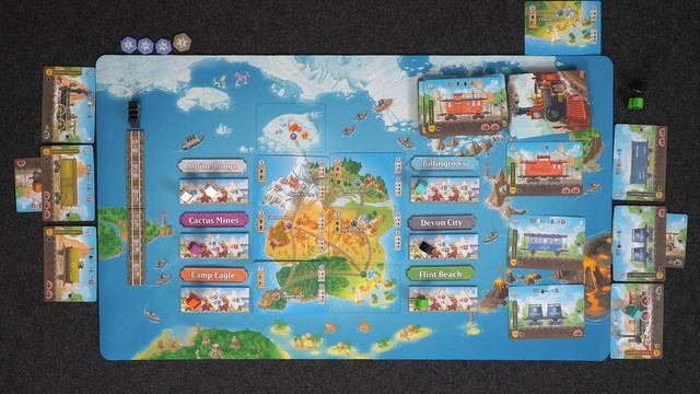 ISLE OF TRAINS: ALL ABOARD | Board Game | How to Play and Full 2-Player Playthrough смотреть онлайн