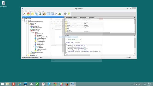 PostgreSQL Database ve Table Oluşturma смотреть онлайн