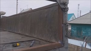 переделываем задний борт под загрузку сеялки