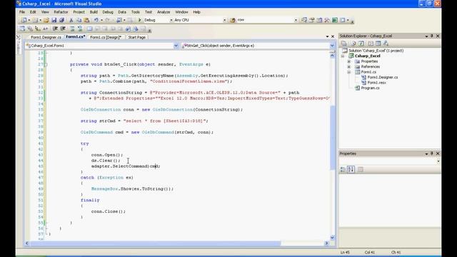 C# and Excel Export/Import-Part 1 of 2 смотреть онлайн