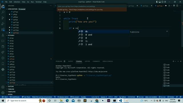 تعلم python الدرس Do while loop idea (15) смотреть онлайн