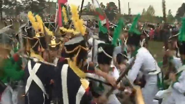 День Бородино в Лесосибирске смотреть онлайн