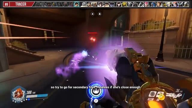 СОВЕТ ДЛЯ ЗАРИ ПРОТИВ КАЖДОГО ПЕРСОНАЖА | ГАЙД OVERWATCH смотреть онлайн