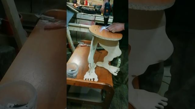 Табурет из фанеры. смотреть онлайн