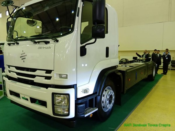 Электрогрузовик компании Drive Electro на ЭлектоТранс 2022.mp4