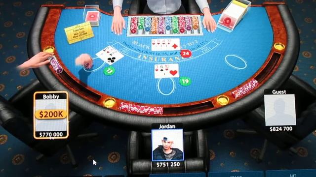 Vid# 4 - Counting Cards - Blackjack 21 - Card Game Cheat - Blackjackist by Kama Games смотреть онлайн