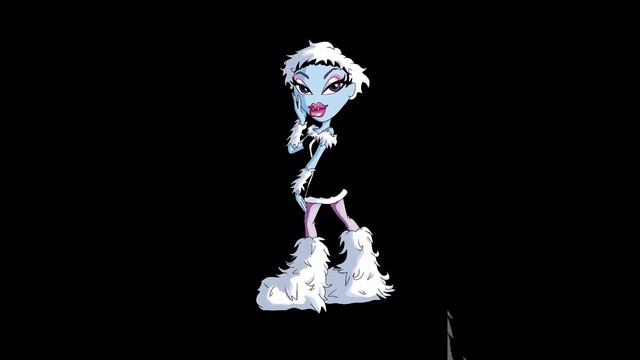 Turning A Bratz Coloring Page Into Abbey Bominable From Monster High