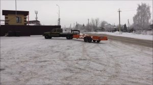 ПОЛУПРИЦЕП «БАТРАК» АМЕРИКАНСКОГО ТИПА (GOOSENECK) . ВИС-2346